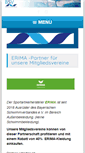 Mobile Screenshot of bayerischer-schwimmverband.de